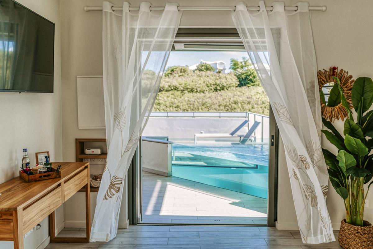 6.Habitation I'SEO_A louer avec piscine privée à Ste Anne Guadeloupe_Malanga